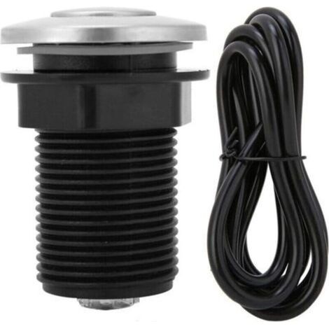 Interrupteur à air indésirable interrupteur automatique bouton + kit tuyau pneumatique, 32mm (1/4)