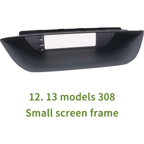 Suitable for the center console screen housing, clock display frame and screen frame of the 2012 and 2013 models of the old Peugeot 308. (1/5)
