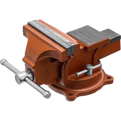 Étau Sparta, 125 mm, rotatif, avec enclume (1/5)