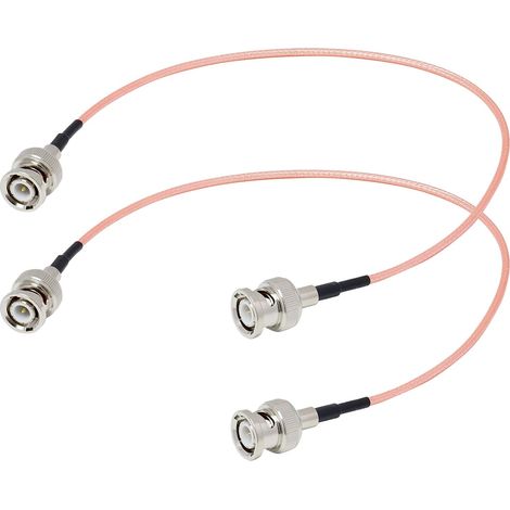 Câble BNC Mâle vers BNC Mâle 30cm RG316 Câble coaxial HF Pigtail Jumper 50 ohms HD-SDI pour CCTV Antennes HF, radioamateur, talkie-walkie (1/5)