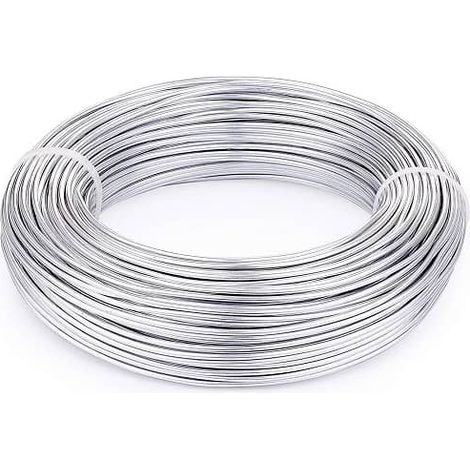 Alambre de Hierro Galvanizado Rollo 0.5 mm 50 M Gris (1/3)