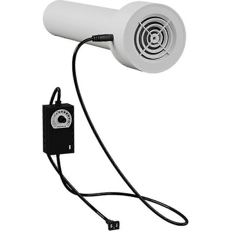 Ventilateur de gaine en ligne 50 mm/63 mm/75 mm, amplificateur de ventilation pour combles, salle de bain et cuisine, fonctionnement silencieux, 63 mm (1/5)