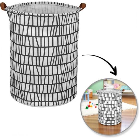 CESTA CONTENEDORA PARA JUGUETES O ROPA SUCIA 35x45 cm OR2WZ114