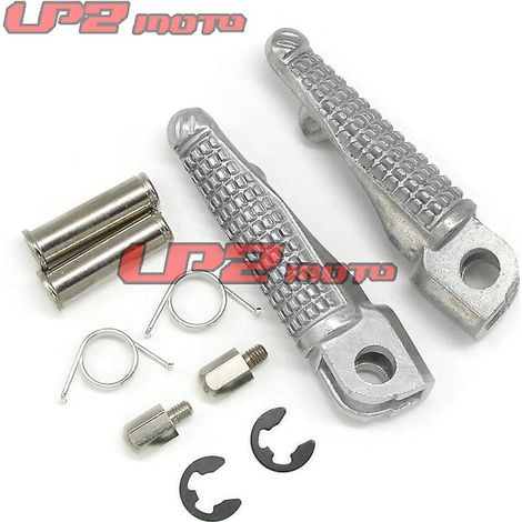 Convient aux pédales Kawasaki Ninja 250 300 EX250 NINJA250/300 Ninja 300 (repose-pied avant argenté) (1/3)