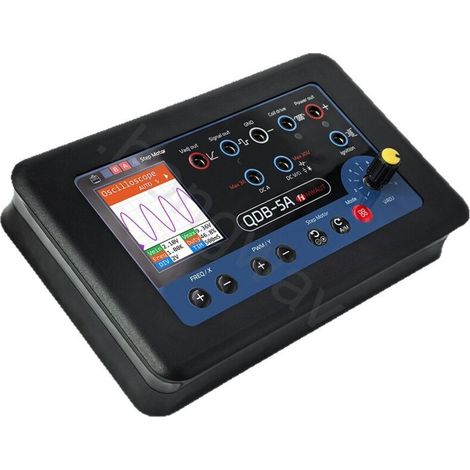 Universal Tester for Automotive and Electronic Circuits - QDB-5A: PWM Signal Generator, Stepper Motor Driver, Ignition Coil Tester, Digital Multimeter and Basic Oscilloscope - Al (1/4)