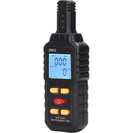 EMF-Detektor, Elektromagnetische Strahlungsmessgerät, Magnetfeldmesser mit Digitalanzeige (1/5)