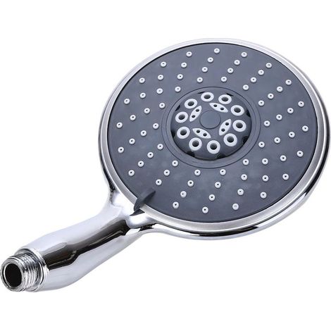 Pomme de douche en chrome, outil économisant l'eau pour la salle de bain, 3 nouveaux modes réglables (1/5)