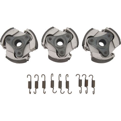 3PCS Plaque d'embrayage centrifuge 9 Ressorts Augmentation de puissance Adapté pour 52cc Pocket PIT Quad Dirt Bike ATV (1/5)