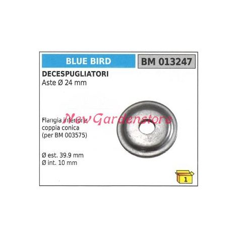 Flangia inferiore coppia conica BLUEBIRD decespugliatore 013247