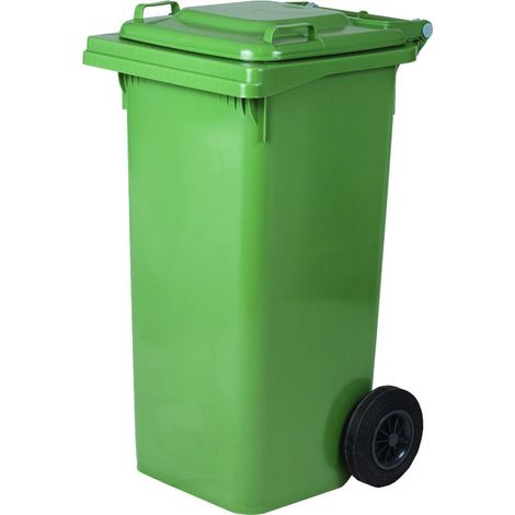 Cubo de basura - 240 l - Verde