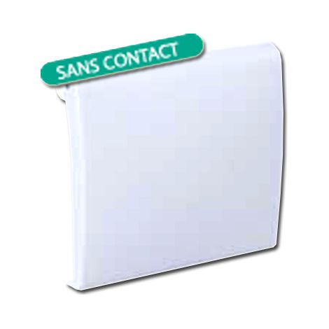 Prise d'aspiration centralisée monobloc ABS – Compatible centrales ALDES – Ouverture vers le haut ou le bas – Dimensions 90 x 82 mm