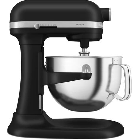KitchenAid 5KSM60SPXEBM Sbattitore con base 325 W Nero (1/5)