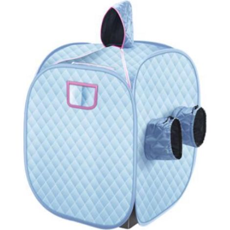 Kit de sauna portatif Générateur de vapeur Portable, boîte pliante de tente de Fumigation for la maison, SPA, perte de poids, amincissant for une ou deux personnes Tente de sauna personnelle pour spa (1/5)