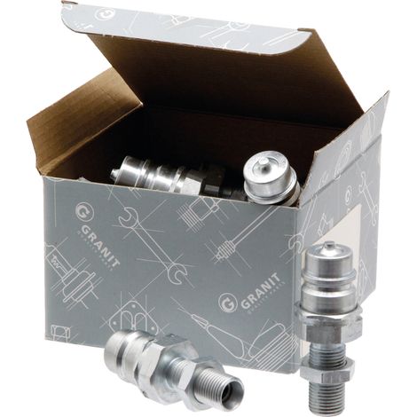 Tappo di accoppiamento rapido idraulico M24x1.5, 10 pezzi (1/2)