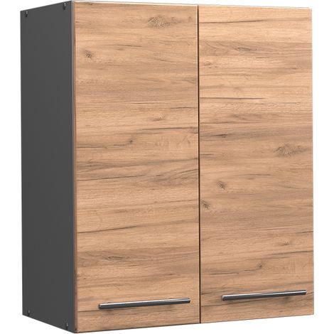 Elément haut de cuisine Fame-Line, Chêne de force doré, 60 cm, Vicco