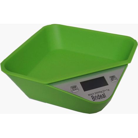 Balance de cuisine numérique multifonctionnelle avec bol amovible, capacité maximale 5 kg (11 lb).-AquaForge (1/5)