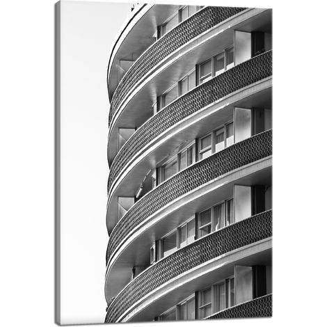 Leinwanddruck Architektur Balkone 40x60 cm