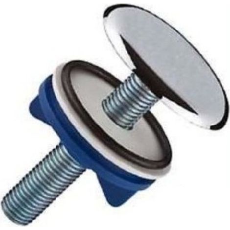 Tappo copriforo ottone cromato 51mm lavabo bidet lavelli lavandini fori manopole