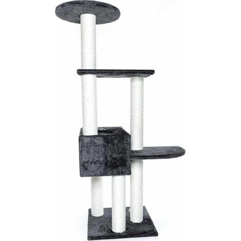 Trixie Alicante árbol para gatos gris antracita 142 cm