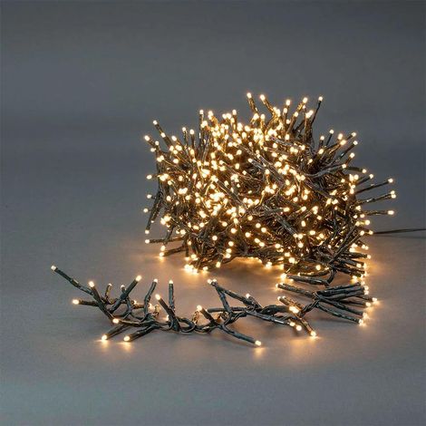 Nedis Guirnalda luminosa Navidad 5,6 m Verde 768 LED