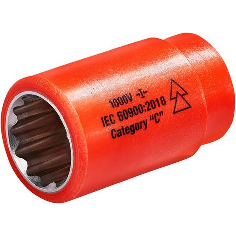 ITL 19mm Insulated 1/2in Drive Socket - Flame Retardant Tool
