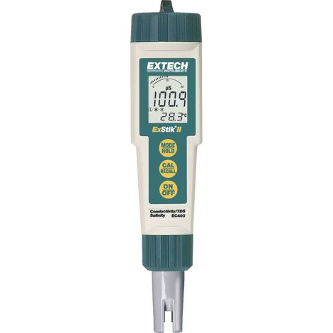 Extech EC400 Appareil de mesure combiné particules dissoutes, conductivité, salinité, température (1/2)