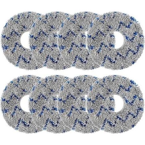 FENOPLASTICAFOREHILL Ersatz-Wischpads kompatibel mit ECOVACS DEEBOT Saugrobotern T50 Pro Omni/ N30 Pro Omni/ T30 Pro/ T30S Combo/ T30S/ T20 Omni/ T10 Omni/ X1 Omni/ X1 Turbo/ X2 Omni/Yeedi M (1/5)