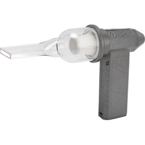 Souffleur de poussière à jet sec 200 000 tr/min, charge rapide USB-C, dépoussiéreur électrique portable, sèche-cheveux pour voiture, ordinateur et clavier (1/5)