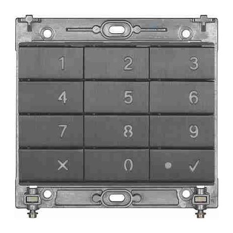 BTI345510 Zusätzliches Tastaturmodul in Nickel-Ausführung