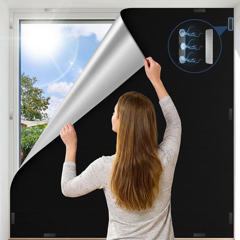Fenêtre obscurcissante magnétique 80 x 120 cm (1/5)