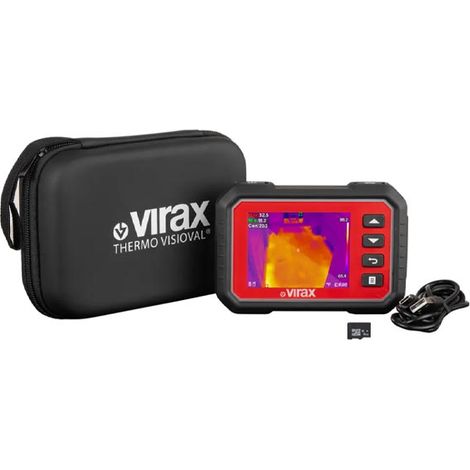 Virax – Caméra thermique d'inspection 256x192 pixels – Plage de mesure -10°C à +400°C – Écran 3,5’’ – Autonomie 4h – 294205 (1/5)