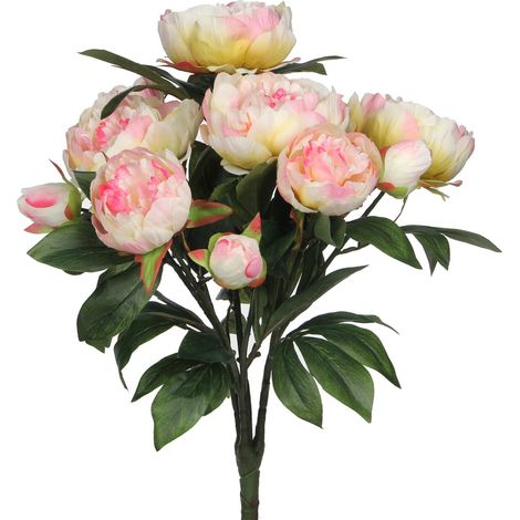 Mica Decorations Bouquet Rose pâle H55xl40xL40cm (1/4)