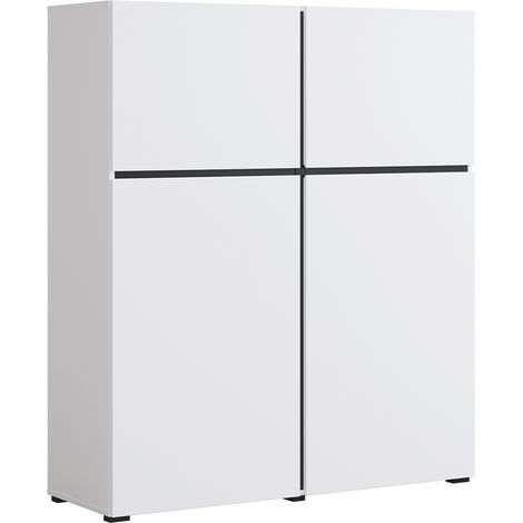 Buffet 4 portes Lilia Blanc (1/5)