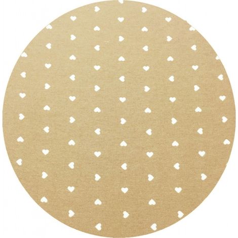 TrAdE Shop Traesio - 4 Coprisedia Cuscini Tondo Con Elastico Cuscino Per Sedie Imbottito Sfoderabile -