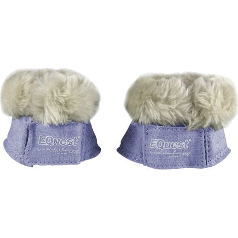 EQuest Hufglocke Melange speziell für Mini-Shettys, 2er Set - Light Blue (1/3)