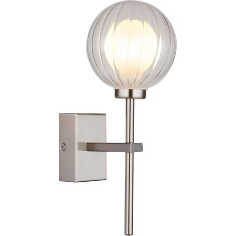 Globo - aplique de pared - ANDER - acero - vidrio - G9 - 41928WN (1/5)