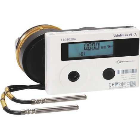 Qp 1,5 VoluMess VI Minol Compteur de chaleur compact avec étalonnage