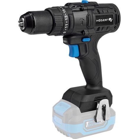 Perceuse à percussion sans fil 18V brushless, couple 100 Nm, mandrin 13 mm, 23 réglages de couple, éclairage LED, engrenage métallique, sans batterie (1/5)
