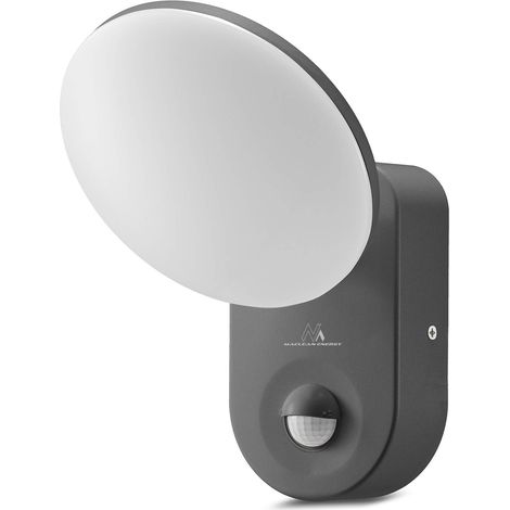 Maclean MCE367 Lampada da parete a LED con sensore di movimento PIR Sensore Crepuscolare Regolabile Interno Esterno IP65 Luce Bianco (15W (1100lm)) (1/5)