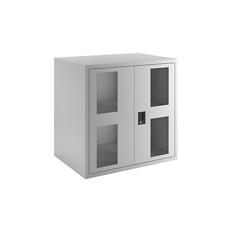Altillo con puertas batientes  con puertas con ventanilla  H x