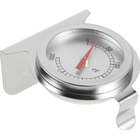 Thermomètre de Four en Acier Inoxydable 0-300°c Test de Température du Four Précis Thermomètre Cuisine pour Cuisson Pâtisserie et Friture Lecture
