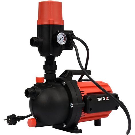 Hauswasserwerk Gartenpumpe mit Druckschalter 600W 3100 L / h Wasserwerk Pumpe Wasserpumpe (1/5)