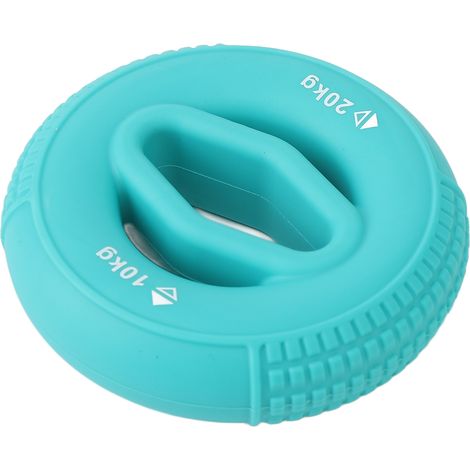 Anneau de musculation en silicone pour poignée et avant-bras, anti-stress, creux vert herbe, résistance 10-20 kg (1/5)