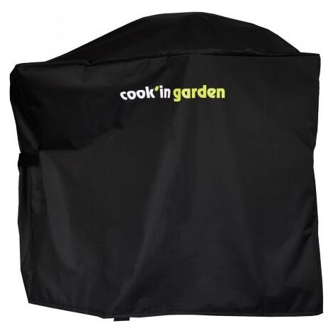 Housse de barbecue éco-responsable L105 x l70 x H90 cm Protection UV8 Imperméable Fixation scratch (1/3)