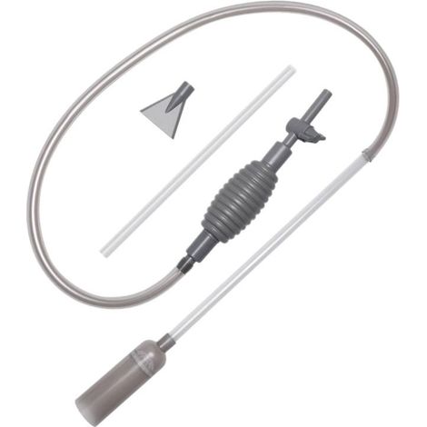 Nettoyeur de réservoir avec contrôle de débit réglable pour purificateur d’Eau d’Aquarium et Nettoyage Parfait comme aspirateur Mulm Aquarium, filtres d’Aquarium et Accessoires d’Aquarium (1/5)