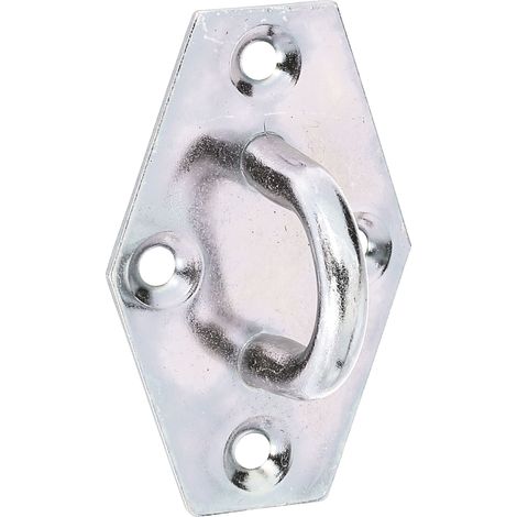 Anneau sur platine – platine 64 mm – largeur 41 mm – passivé – Marque Alberts (1/2)