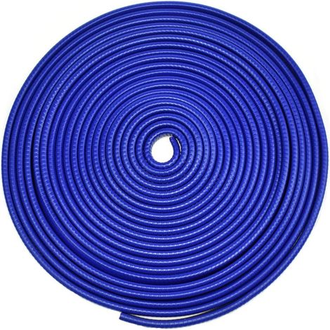 10M Protection Portiere Voiture, Universel Protection Auto Bord Portière, Joint Protection Tole, Forme en U Acier Ressort à L'intérieur Pas Besoin de Coller - Bleu