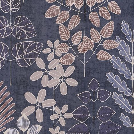 Vliestapete - Nordic Feeling - Grau Blumen Floral A.S. Creation - 791464 (1/5)