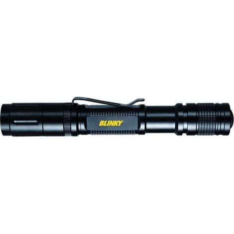 BLINKY 34270-05 T25-SPY Torcia LED 3W 210 lumen 3 potenze strobo IPX-8 colore Nero
