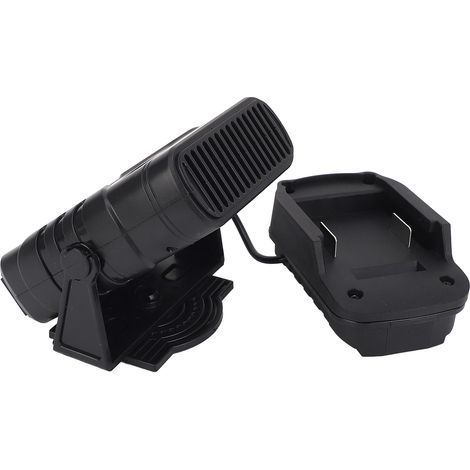 Radiateur portable sans fil 2 niveaux de chaleur 30-80°C avec double port USB pour batterie Makita BL1830 BL1850 BL1840 BL1845 BL1815 BL1820 BL1860B (1/5)